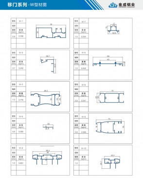 W型材图