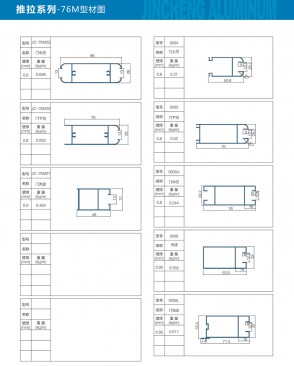 76M型材图